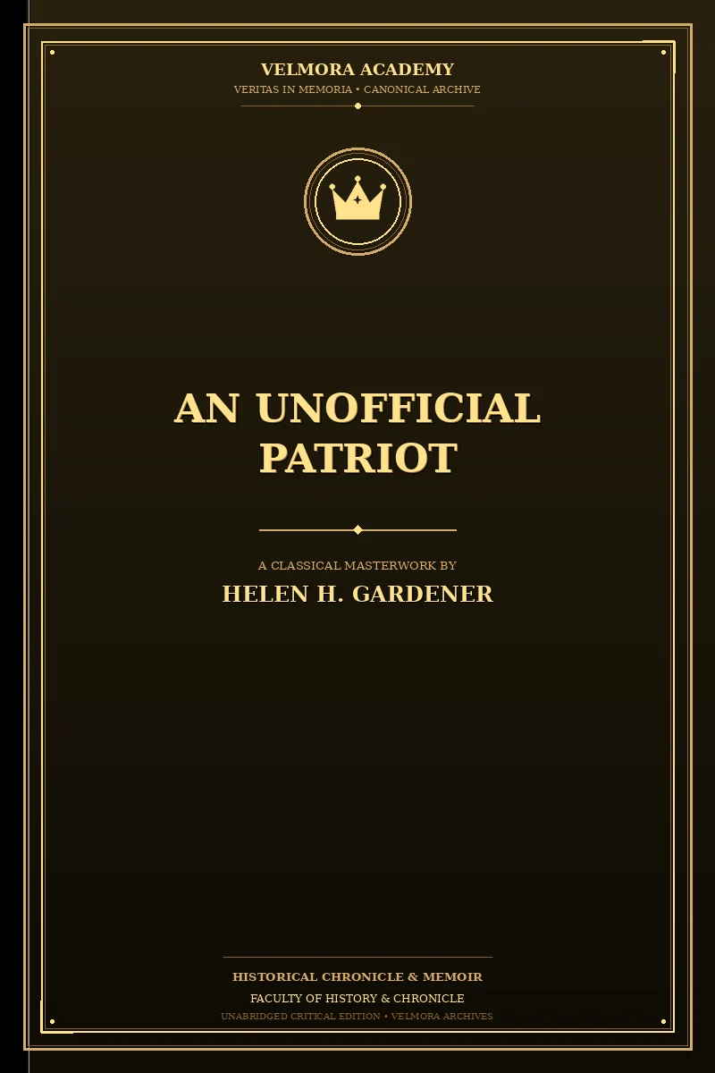Cover of An Unofficial Patriot
