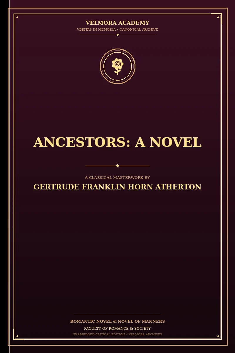 Cover of Ancestors: A Novel