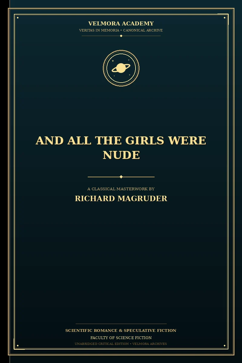 Cover of And All the Girls Were Nude