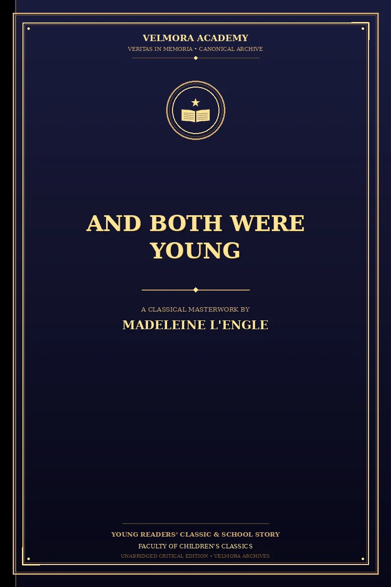 Cover of And both were young