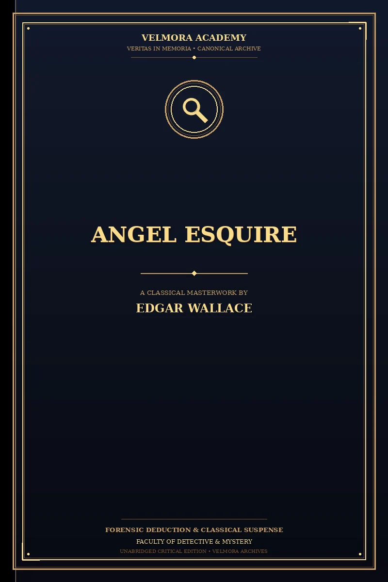 Cover of Angel Esquire