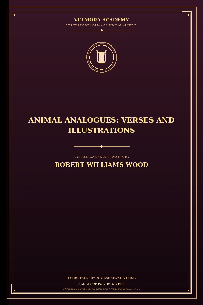 Cover of Animal Analogues: Verses and Illustrations