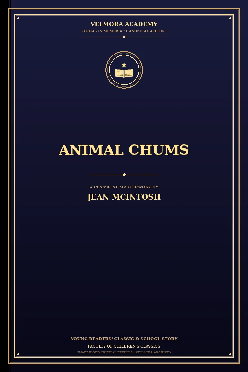 Cover of Animal Chums