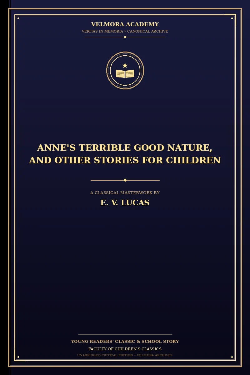 Anne's terrible good nature, and other stories for children