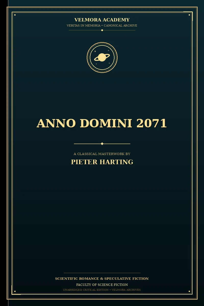 Anno Domini 2071