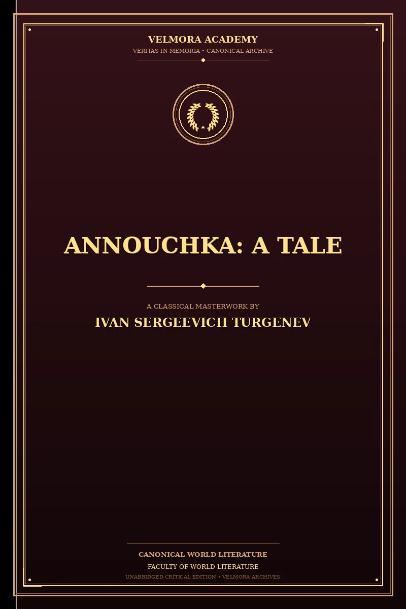 Cover of Annouchka: A Tale