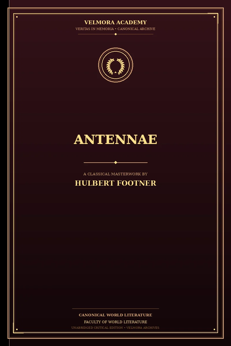 Cover of Antennae
