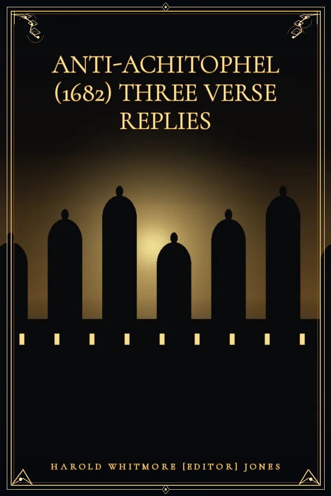 Cover of Anti-Achitophel (1682) Three Verse Replies