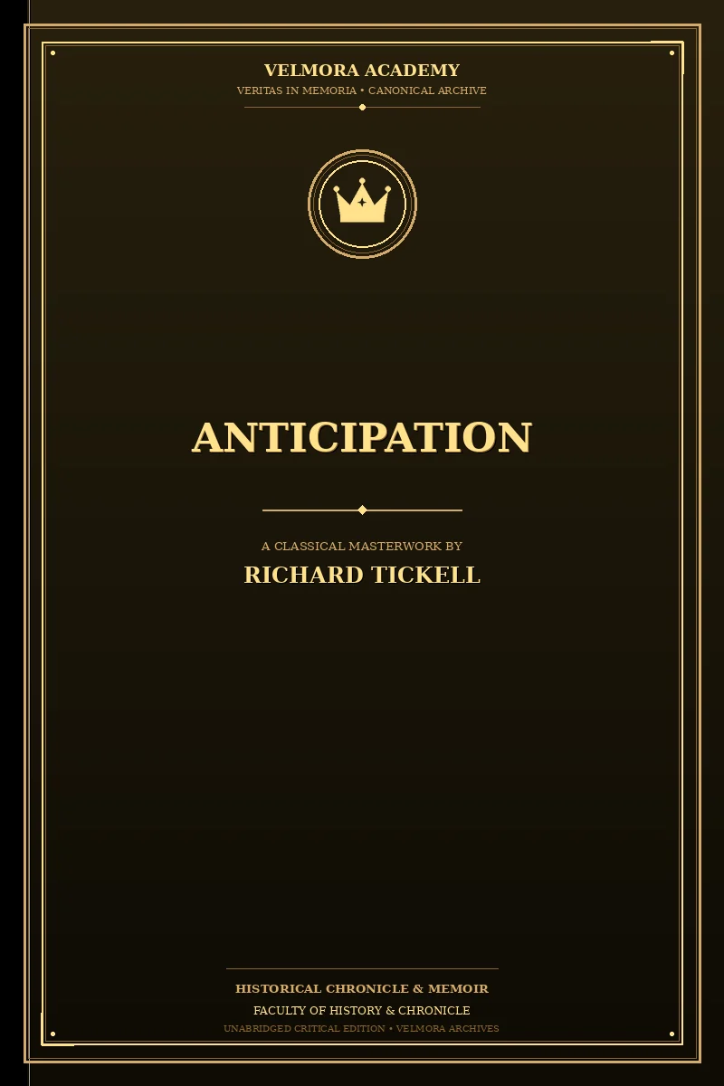 Cover of Anticipation