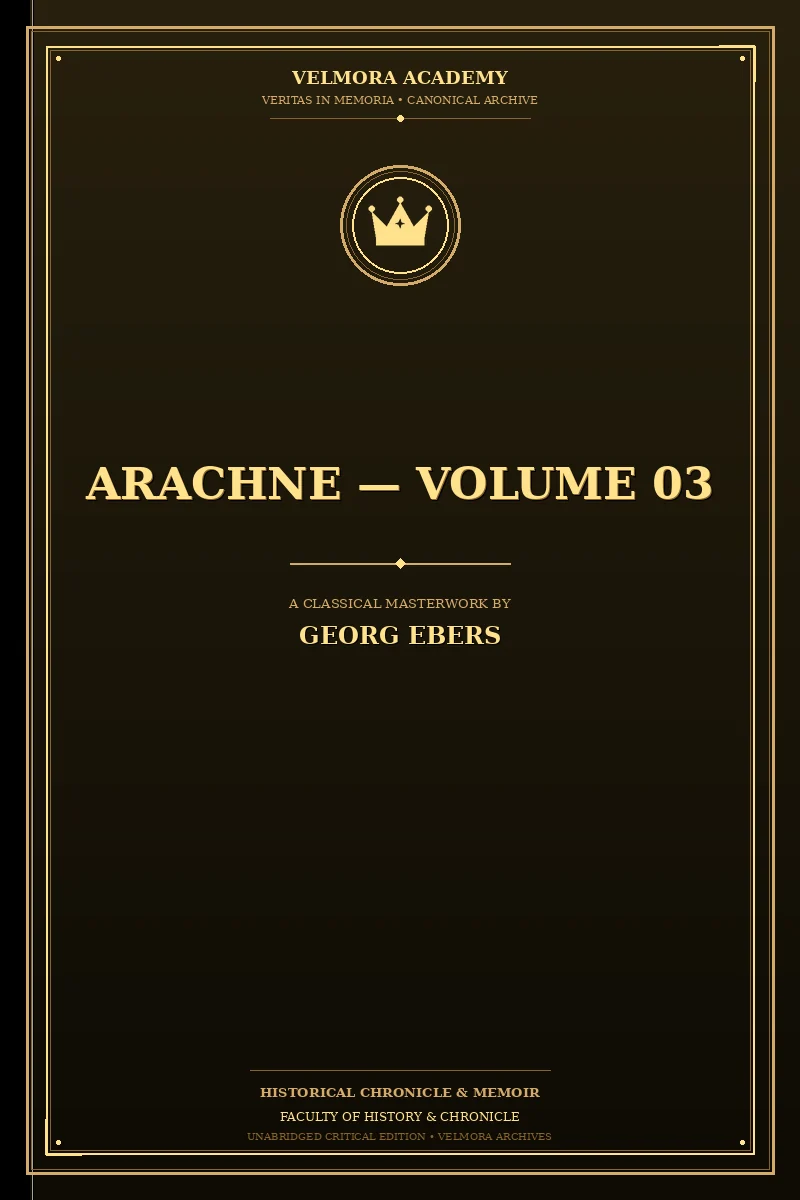 Cover of Arachne — Volume 03