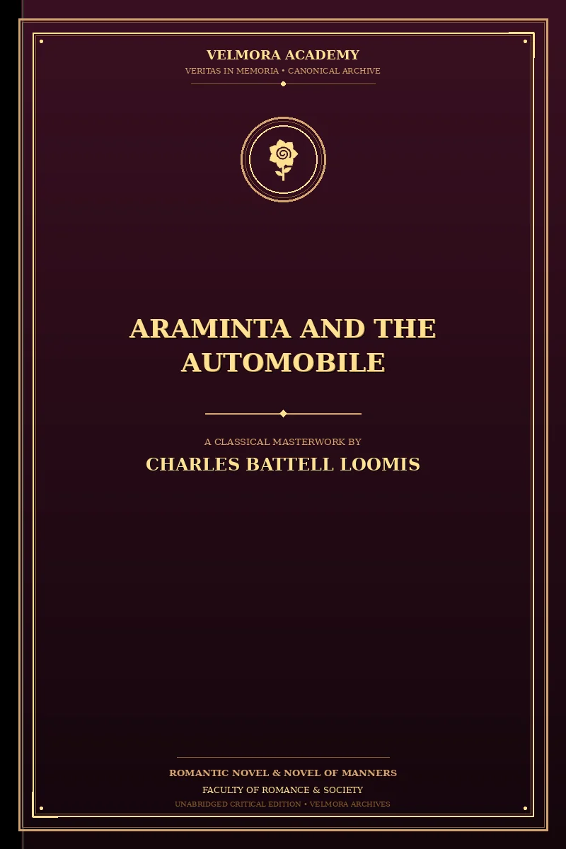 Cover of Araminta and the Automobile