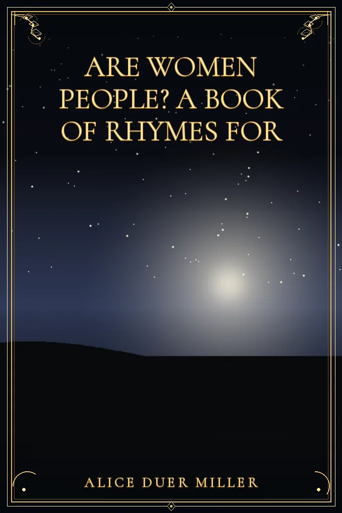 Are Women People? A Book of Rhymes