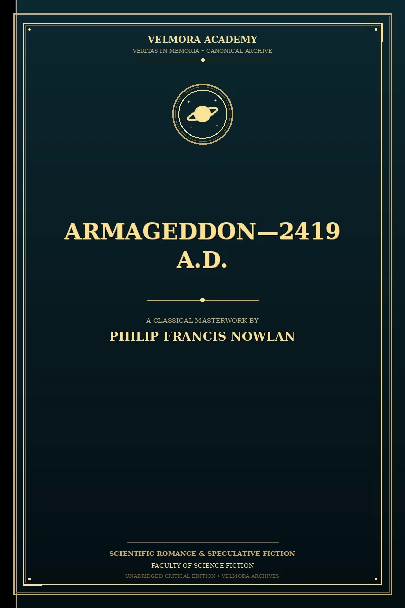 Armageddon—2419 A.D.