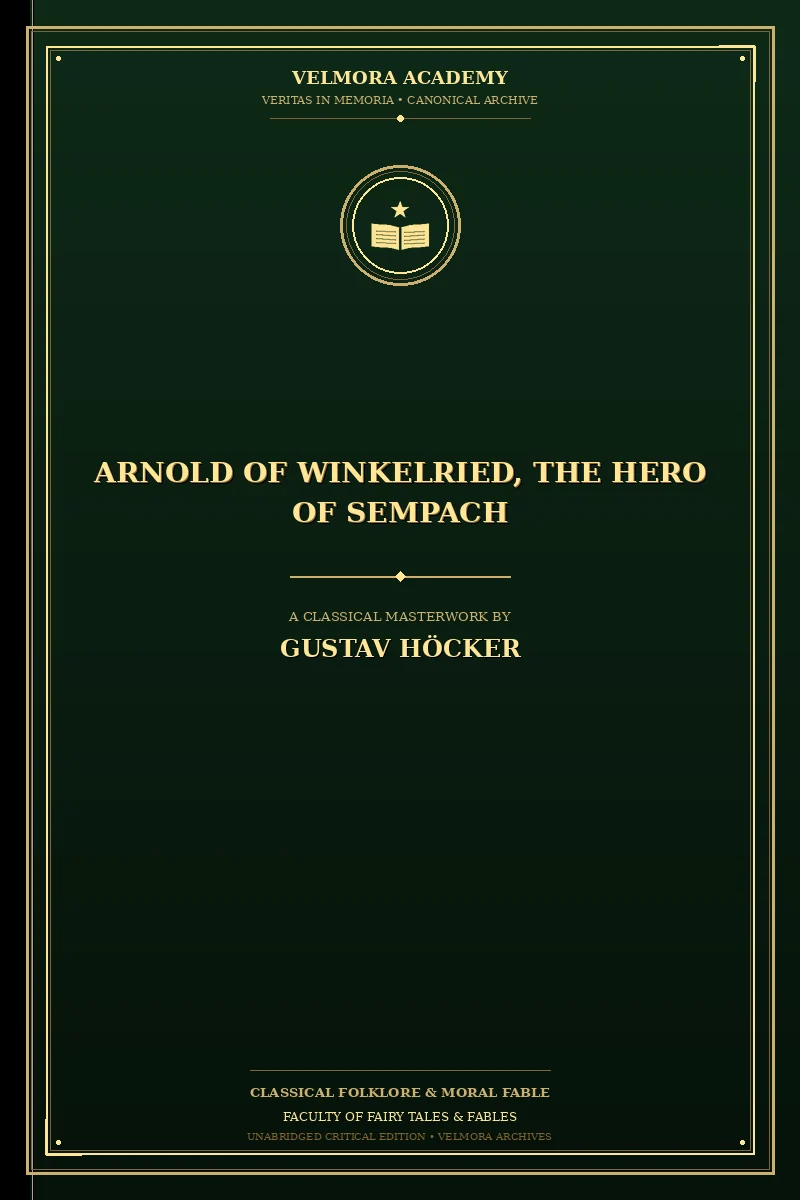 Arnold of Winkelried, the Hero of Sempach