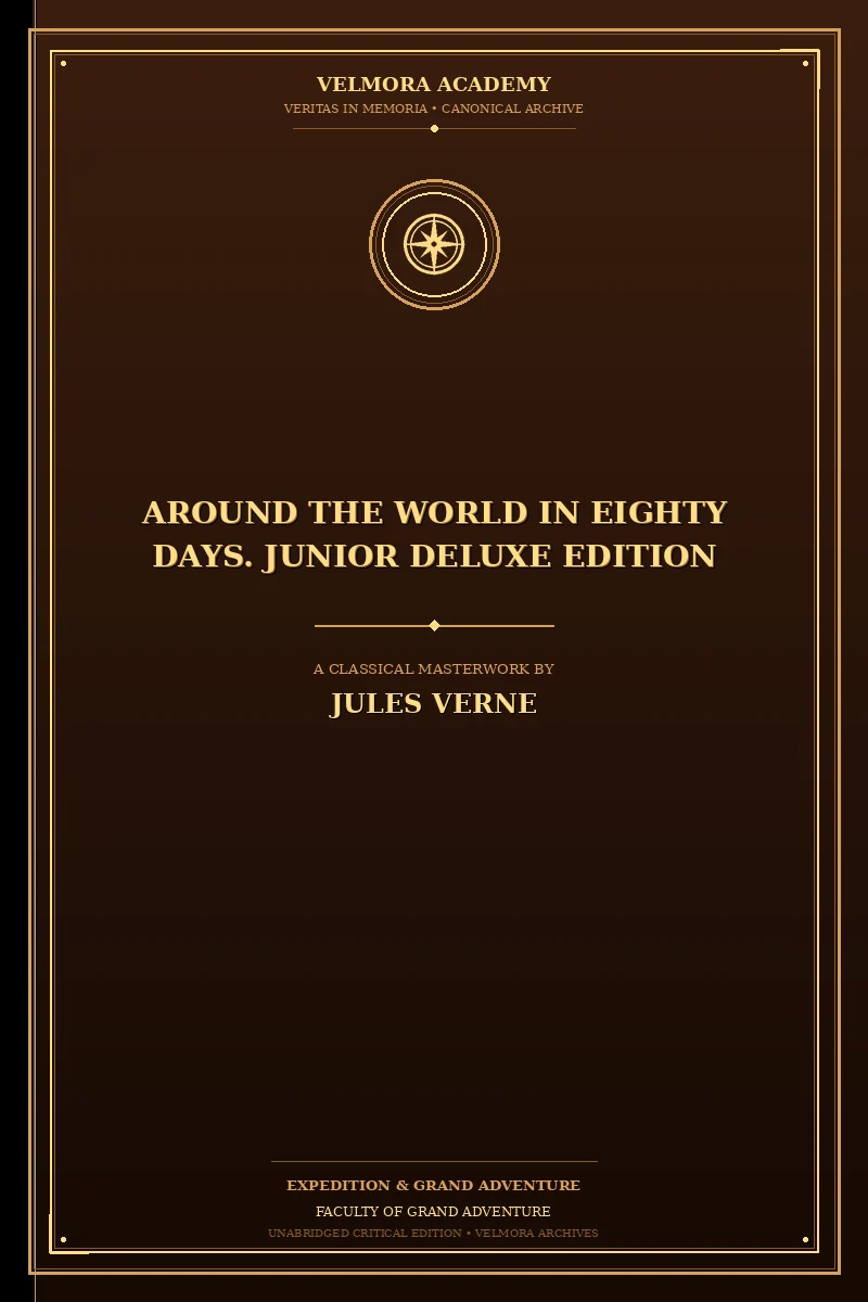 Around the World in Eighty Days. Junior Deluxe Edition