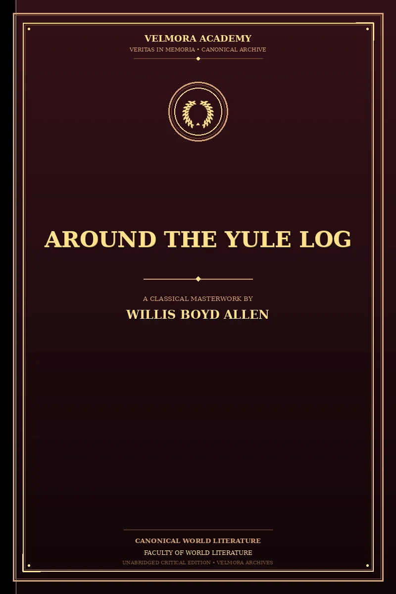 Cover of Around the Yule Log
