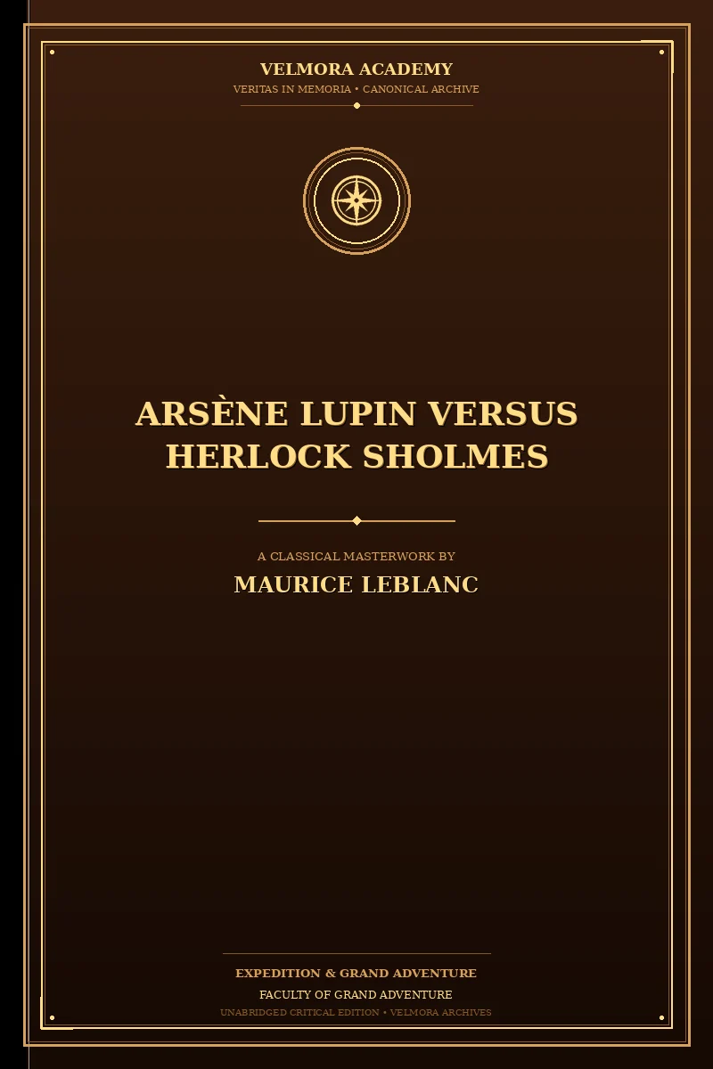 Arsène Lupin Versus Herlock Sholmes