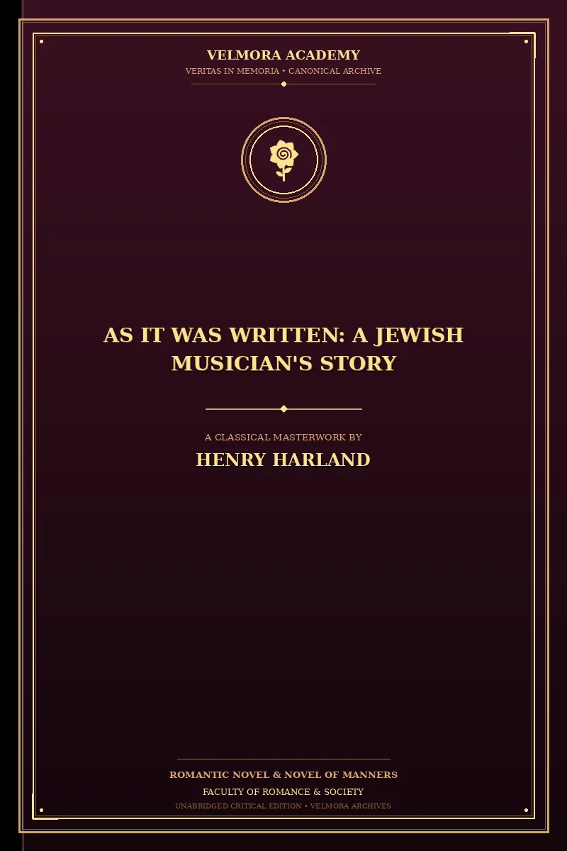 As It Was Written: A Jewish Musician's Story