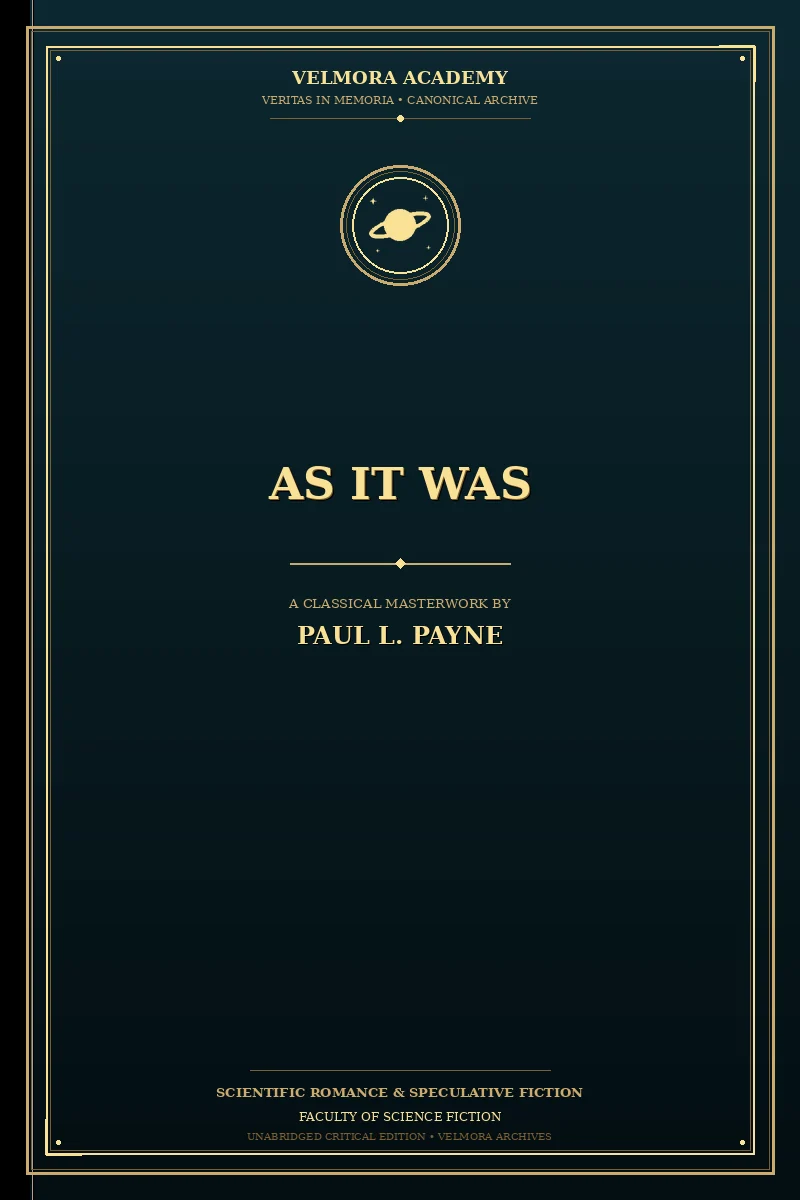 As It Was