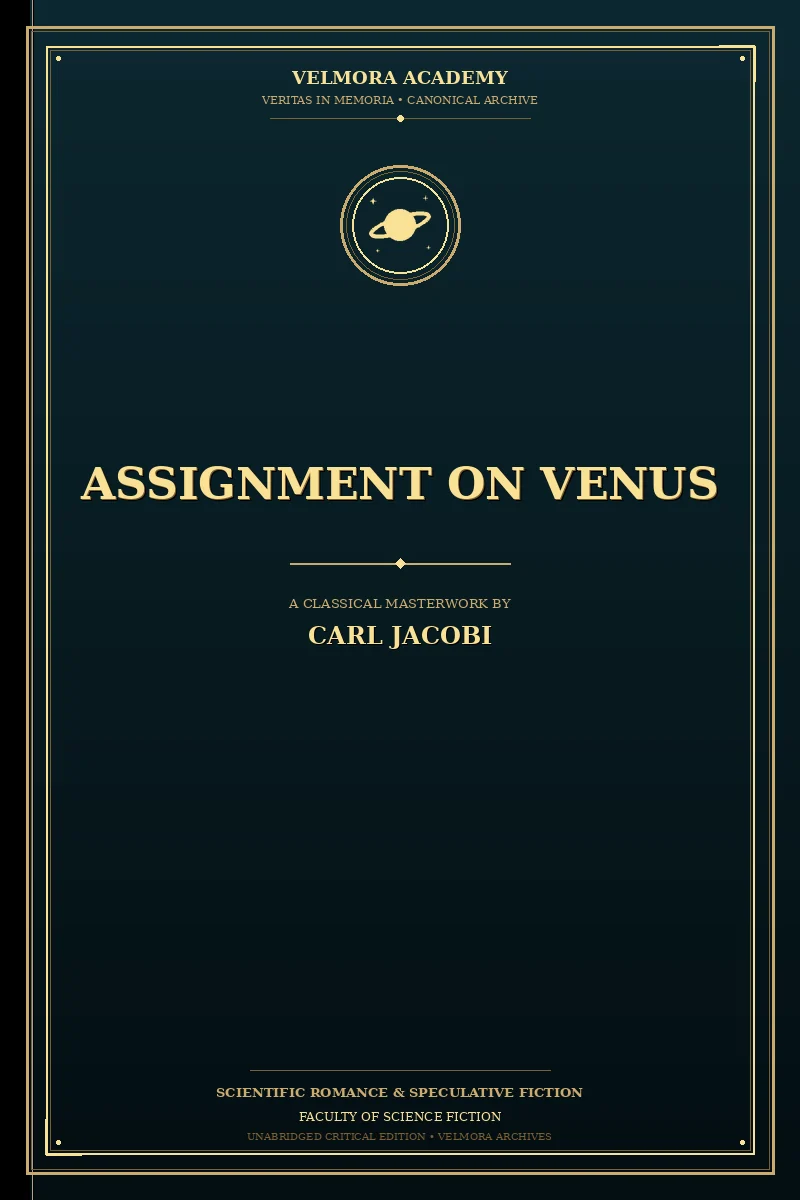 Cover of Assignment on Venus