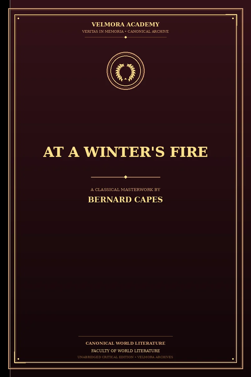 At a Winter's Fire