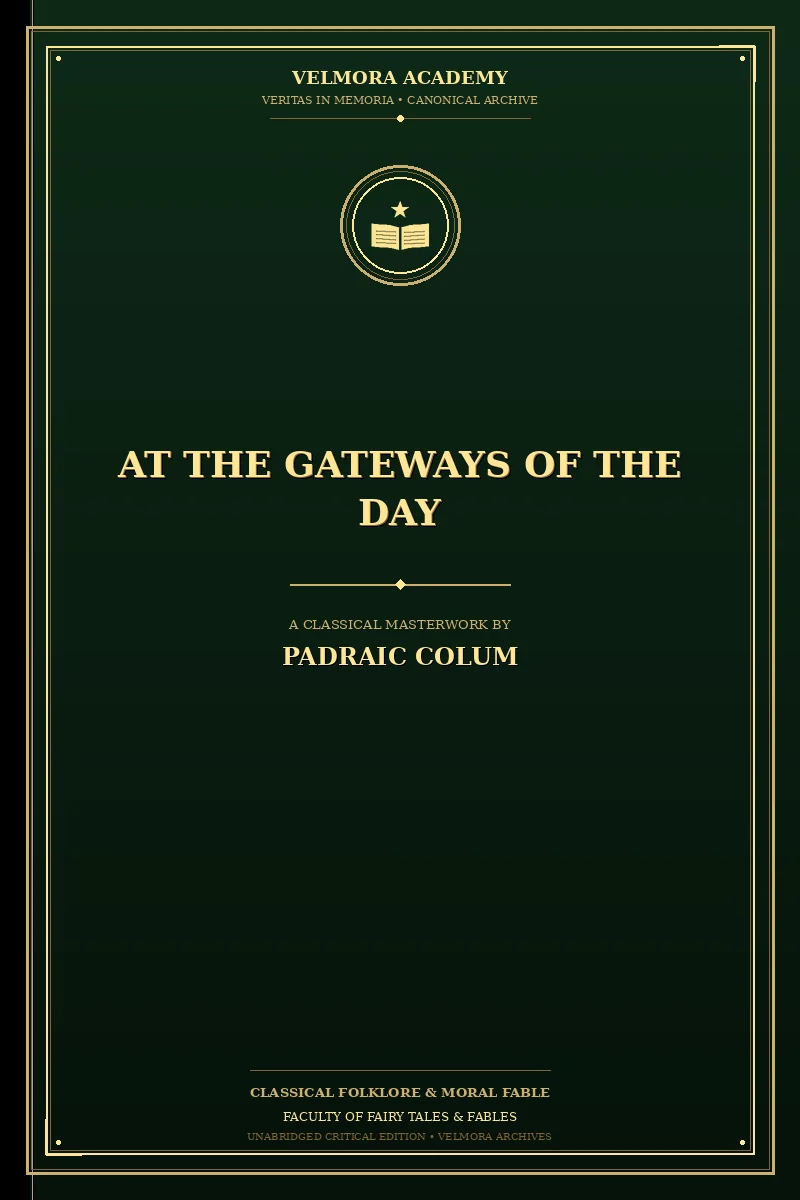 At the gateways of the day