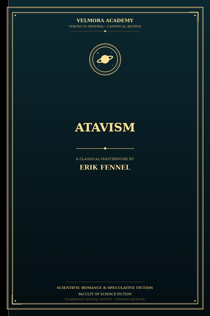 Cover of Atavism