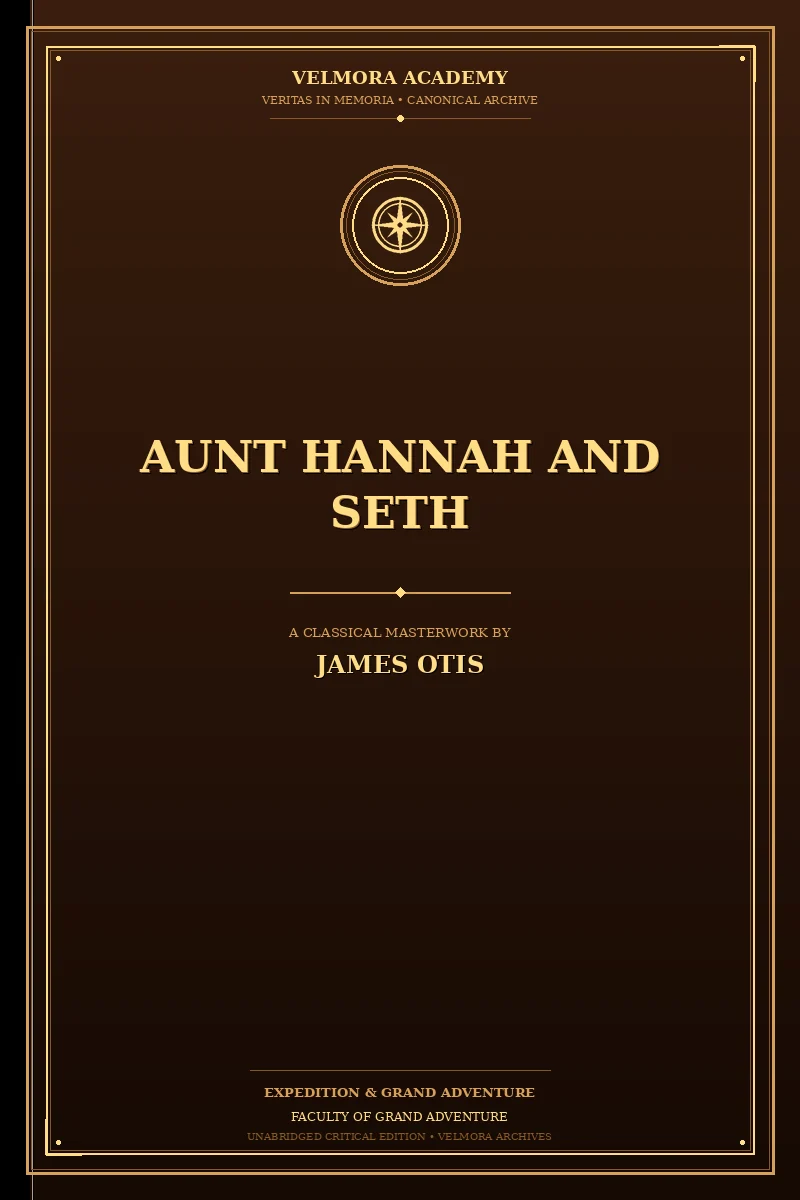 Cover of Aunt Hannah and Seth