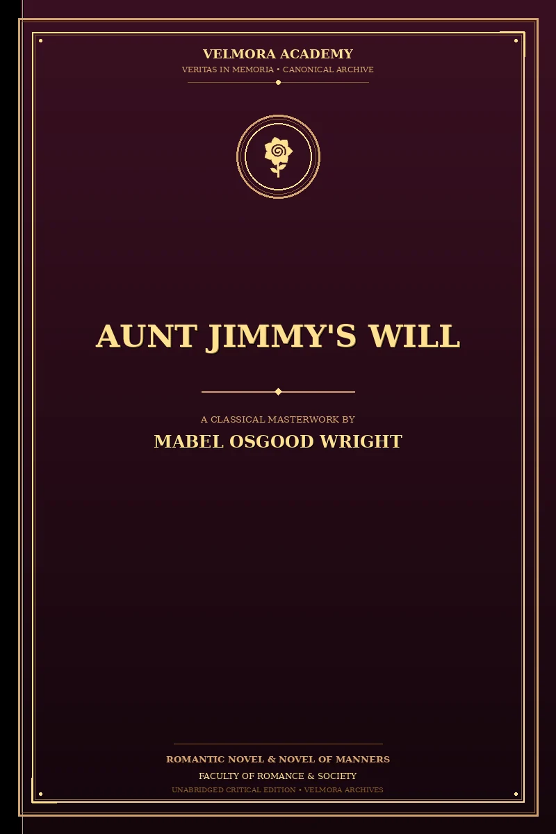 Cover of Aunt Jimmy's Will