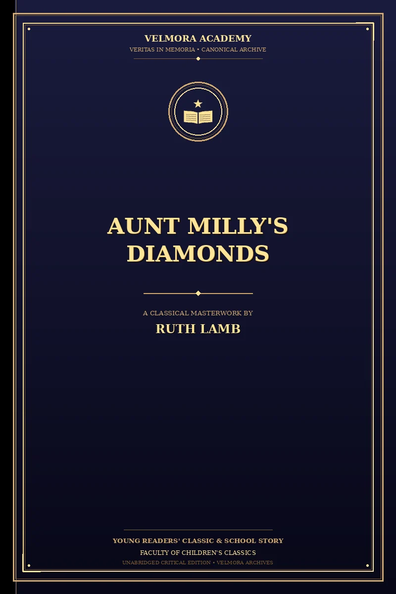 Cover of Aunt Milly's diamonds