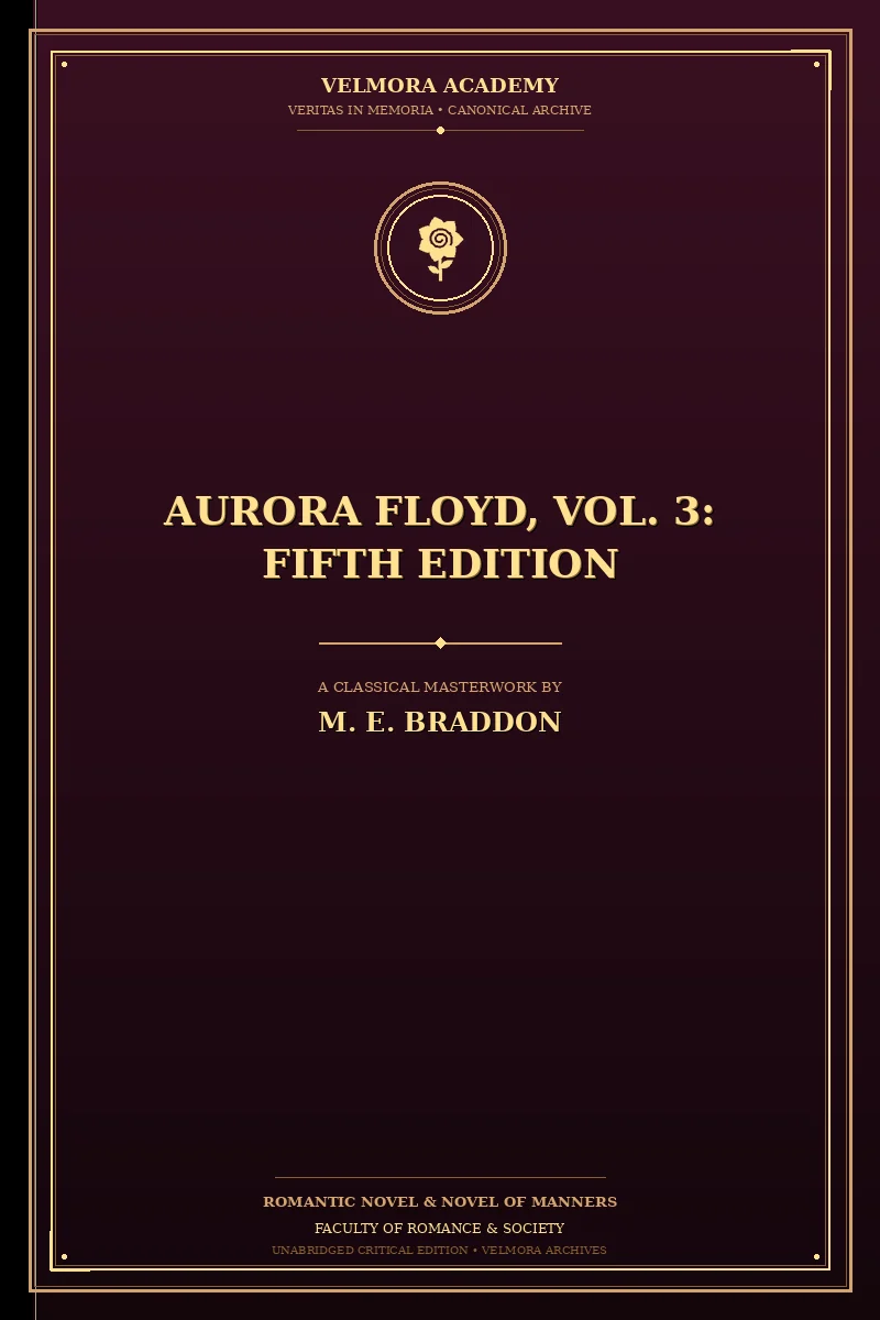 Aurora Floyd, Vol. 3: Fifth Edition