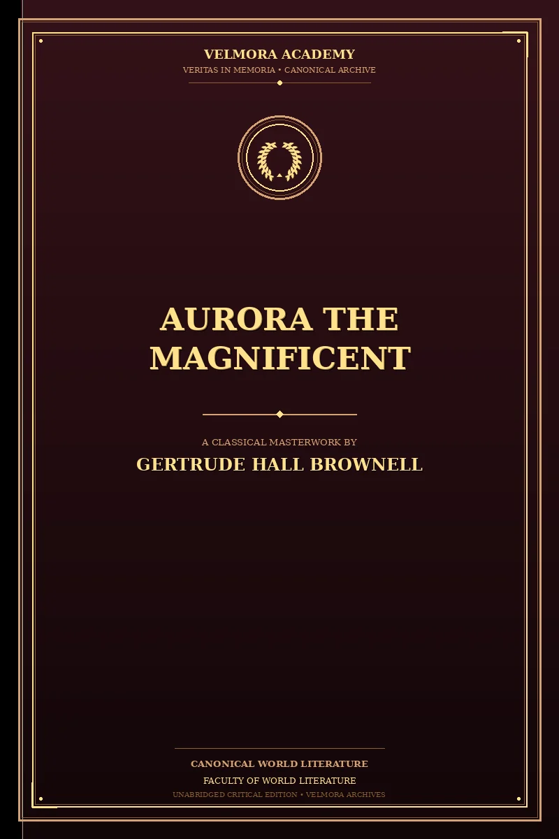 Cover of Aurora the Magnificent