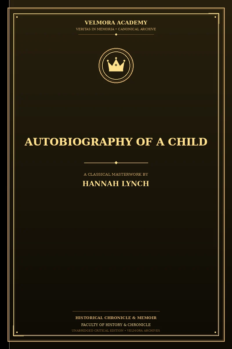 Autobiography of a Child