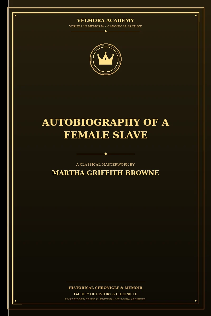 Autobiography of a Female Slave