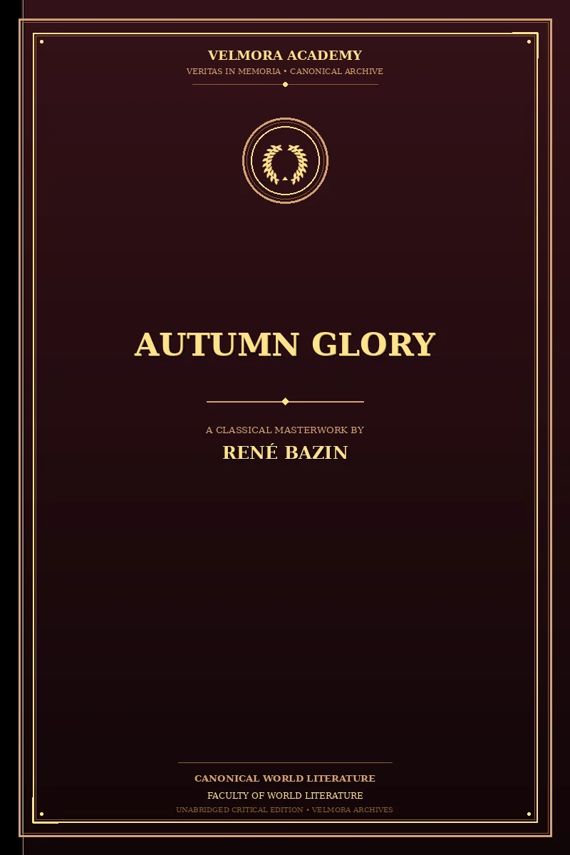 Cover of Autumn Glory