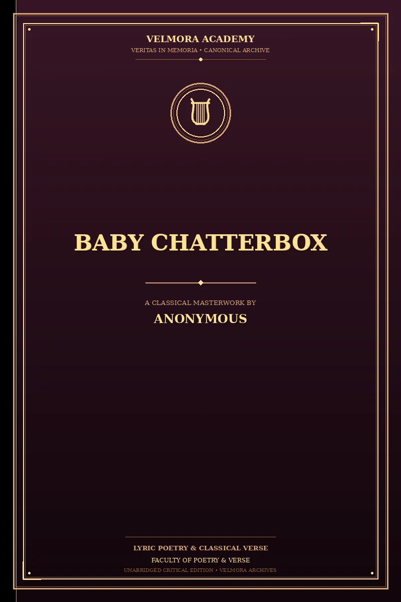 Cover of Baby Chatterbox