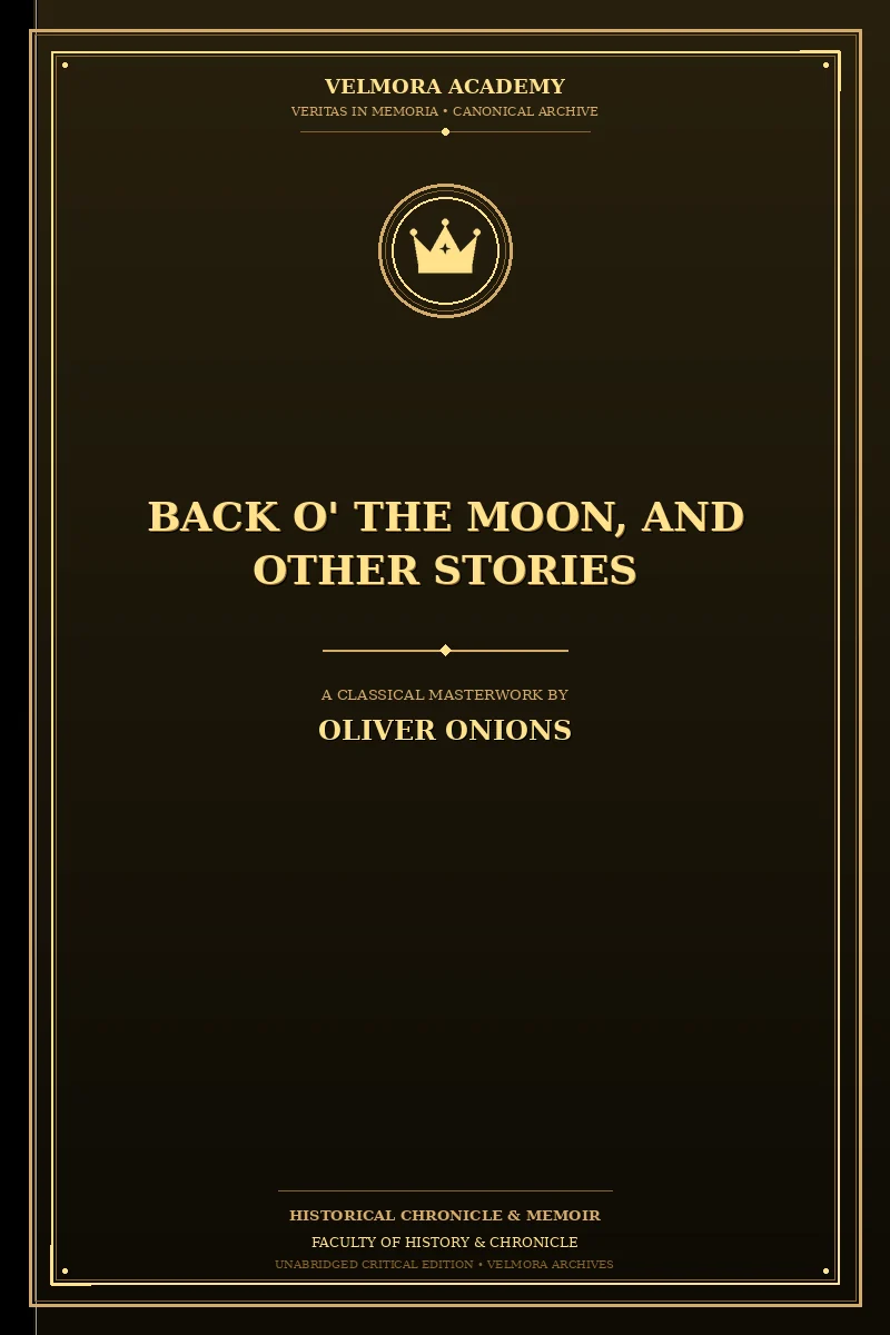 Back o' the Moon, and Other Stories