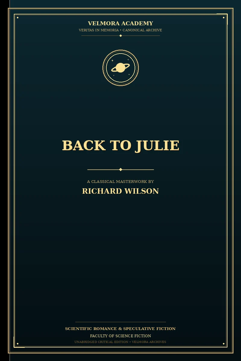 Cover of Back to Julie