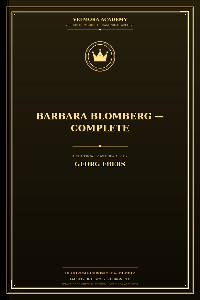 Cover of Barbara Blomberg — Complete