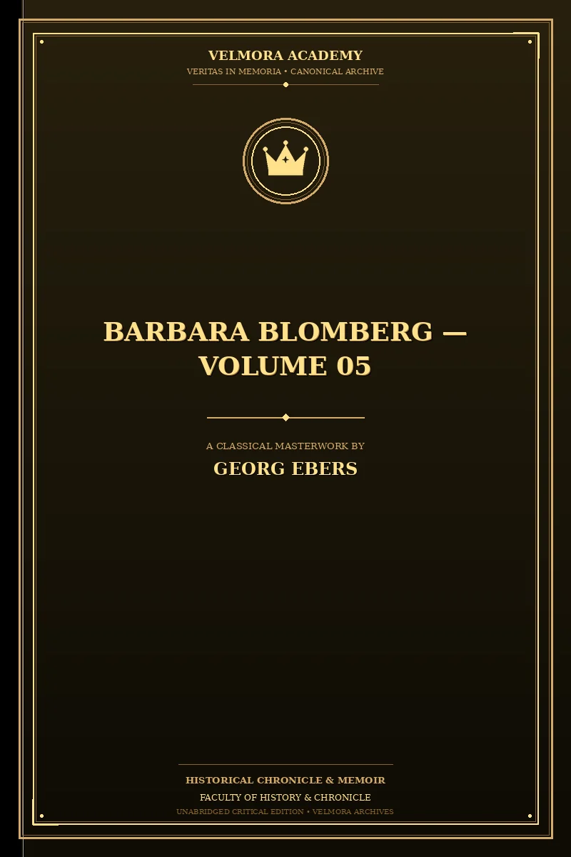 Cover of Barbara Blomberg — Volume 05