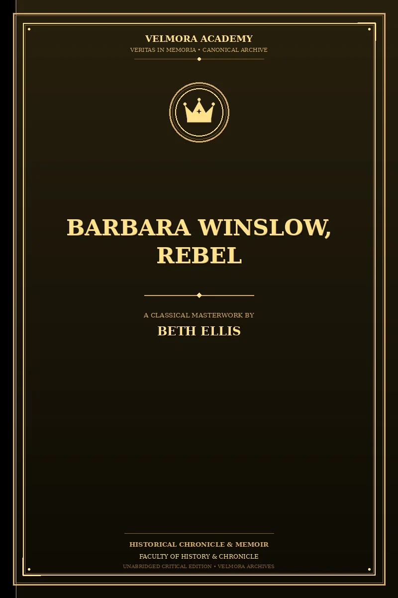 Barbara Winslow, Rebel