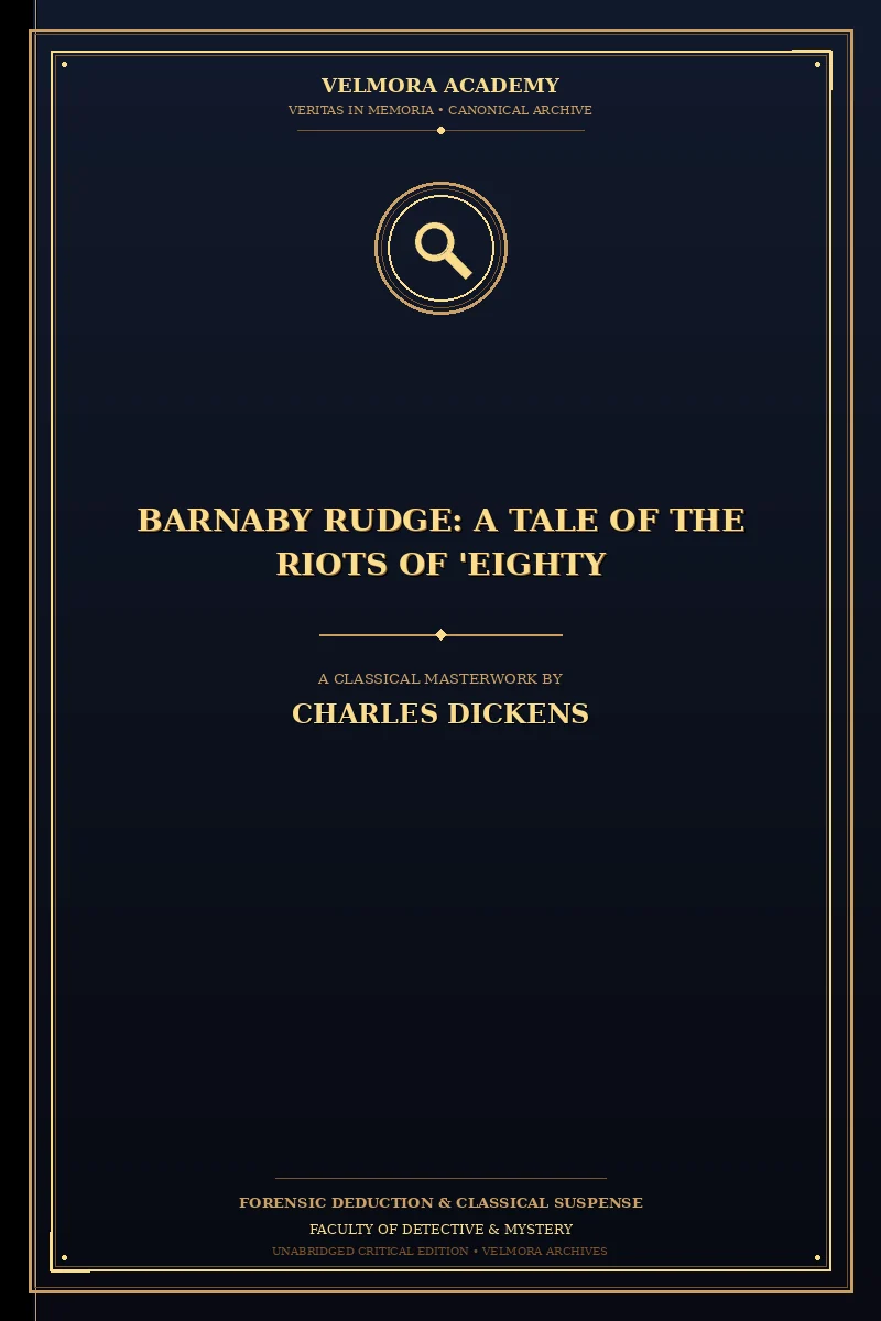 Barnaby Rudge: A Tale of the Riots of 'Eighty