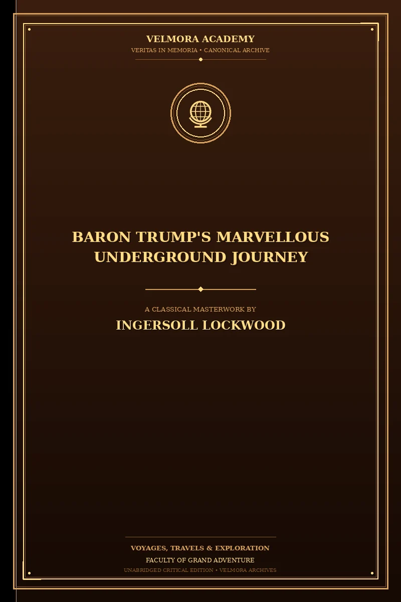 Baron Trump's Marvellous Underground Journey