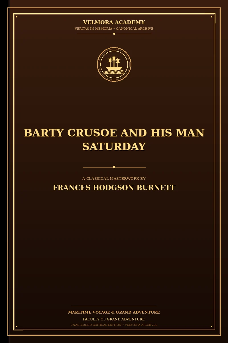 Cover of Barty Crusoe and His Man Saturday