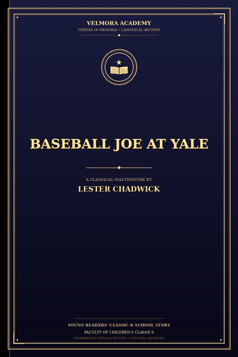 Baseball Joe at Yale