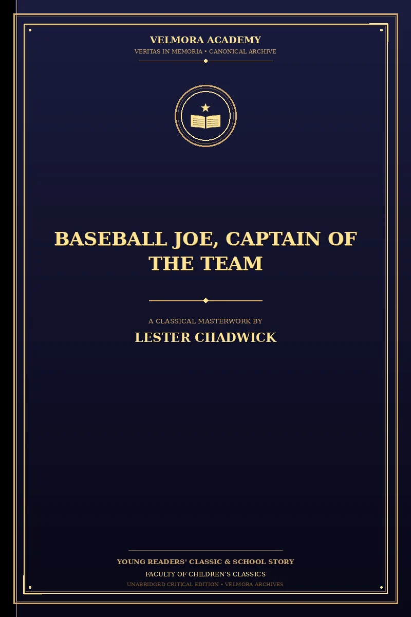 Baseball Joe, Captain of the Team