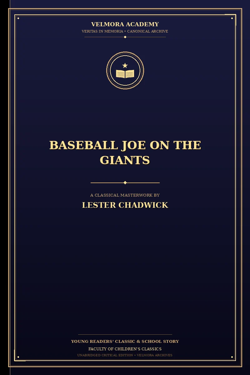 Baseball Joe on the Giants