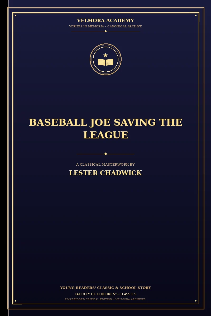 Baseball Joe Saving the League