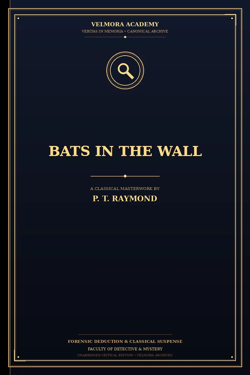Bats in the Wall