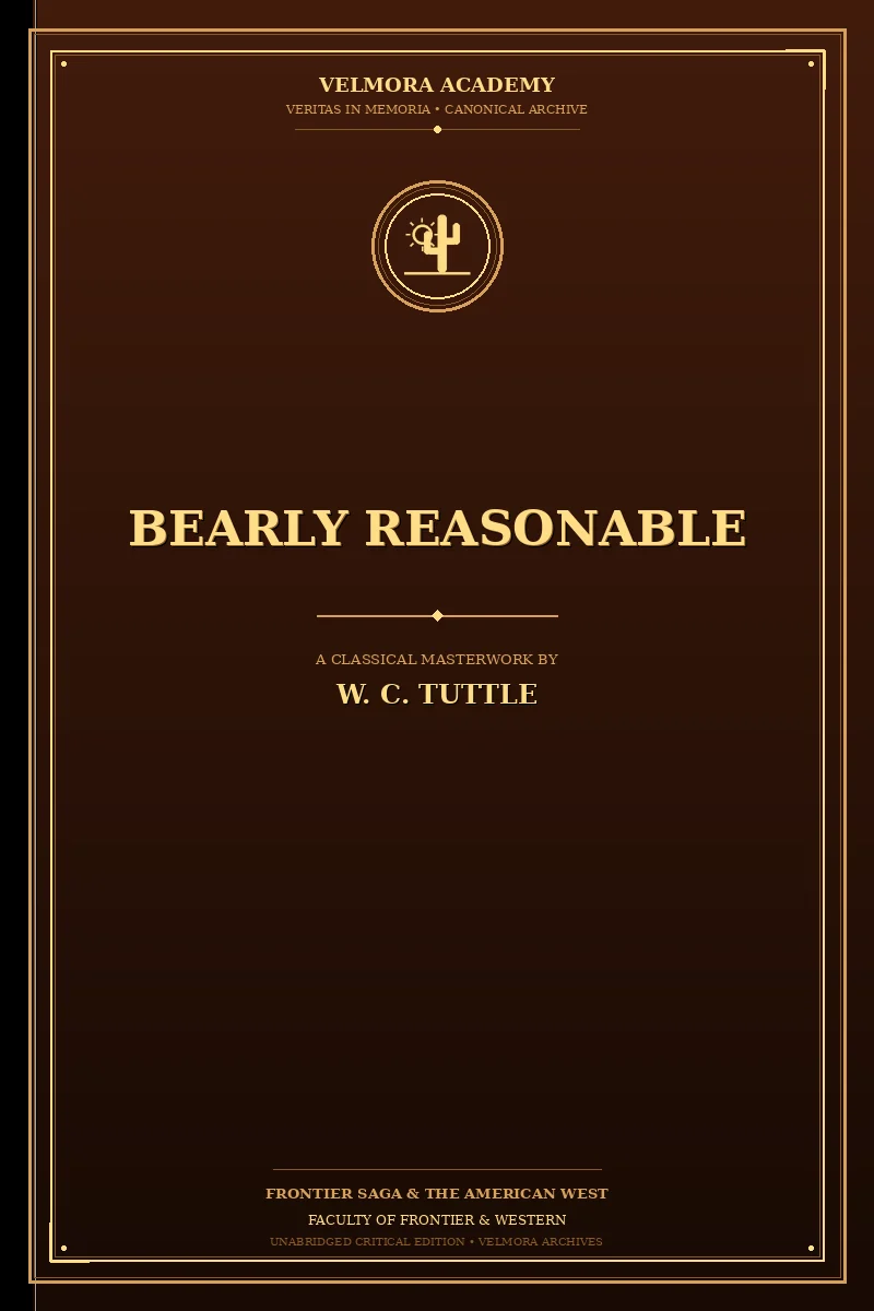 Cover of Bearly Reasonable